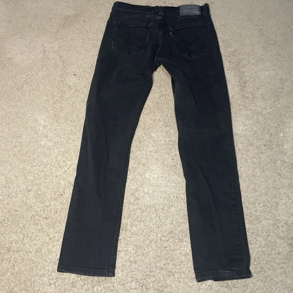Levi's Mens 511 Slim Fit Jeans  Faded Black Denim  Size 32x34  Cotton Stretch